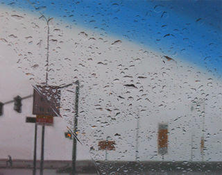 Illustration for article titled Estos asombrosos óleos recrean la lluvia igual que fotografías